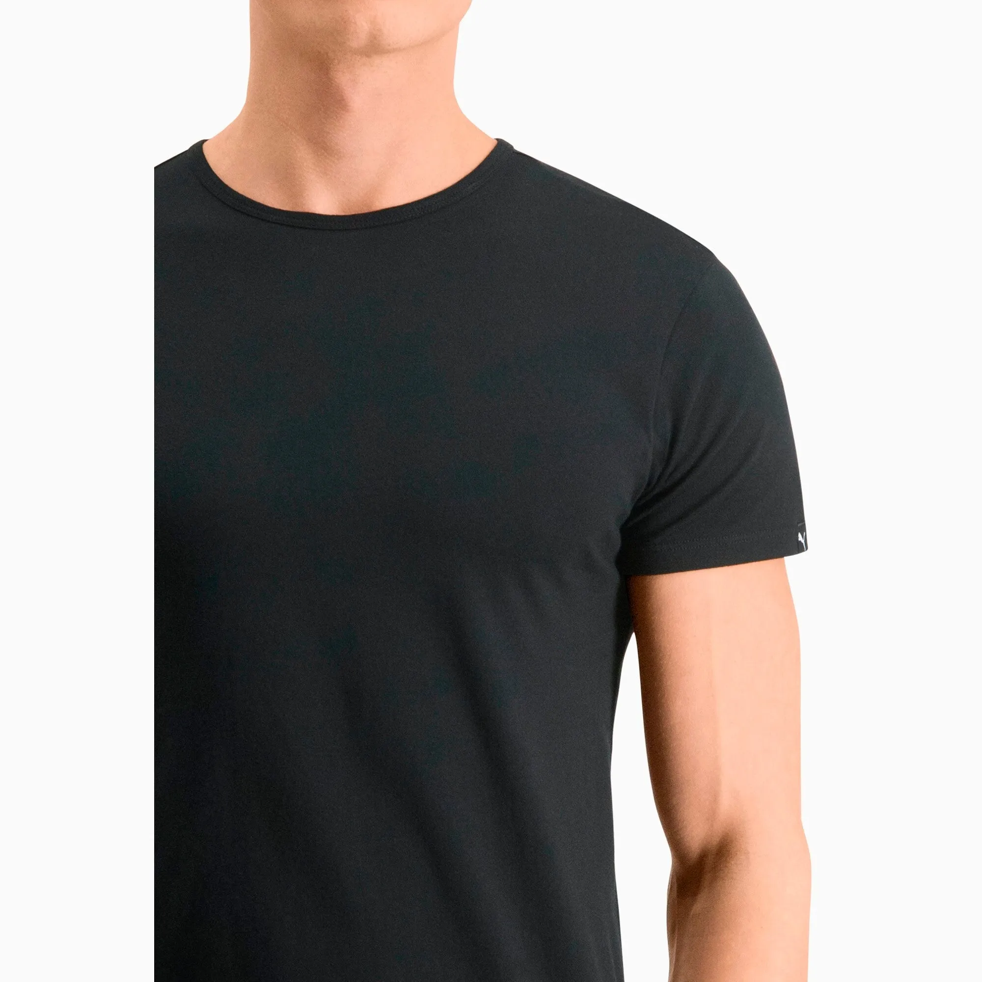 2 Pack Everyday Comfort Cotton Stretch Round Neck T-shirts