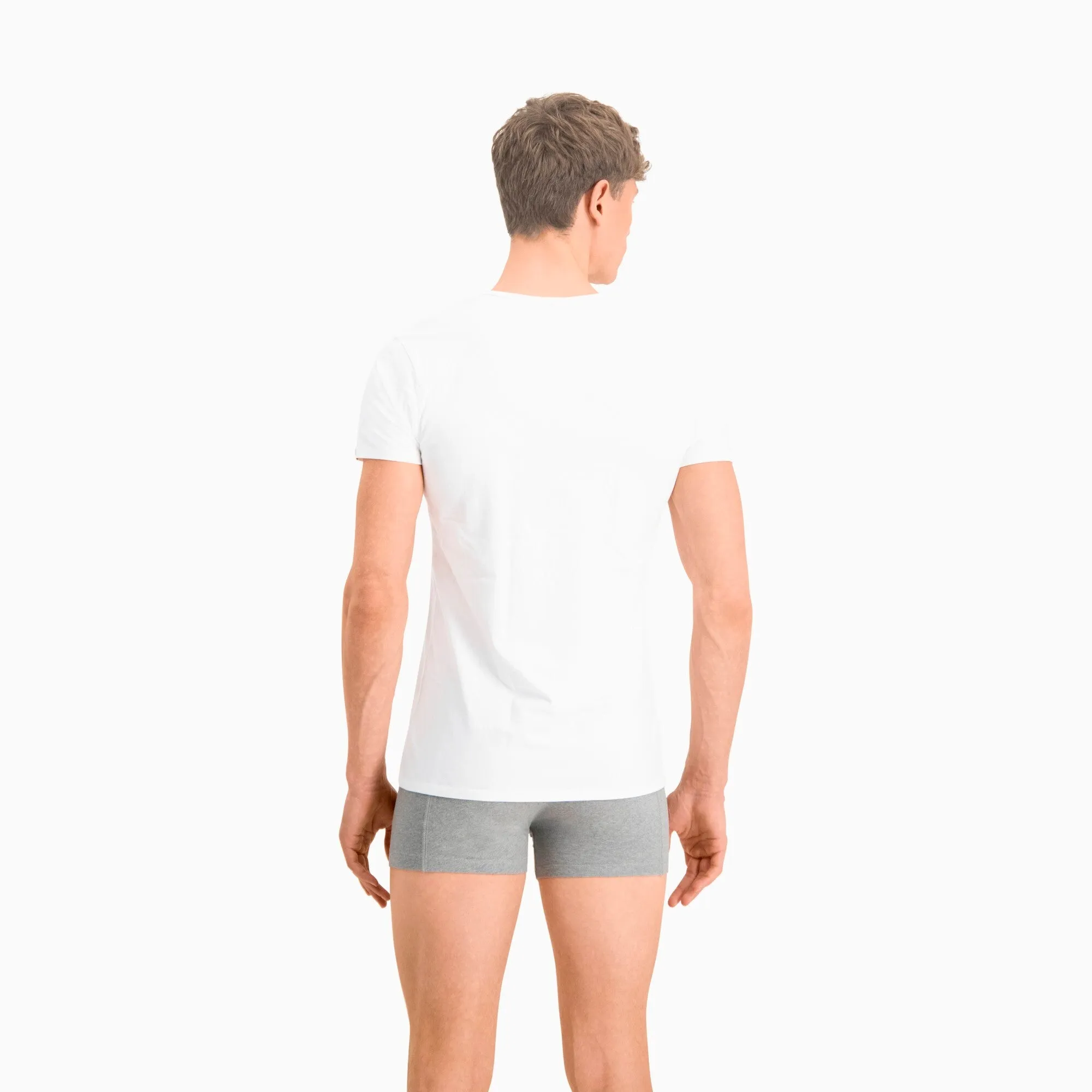 2 Pack Everyday Comfort Cotton Stretch Round Neck T-shirts