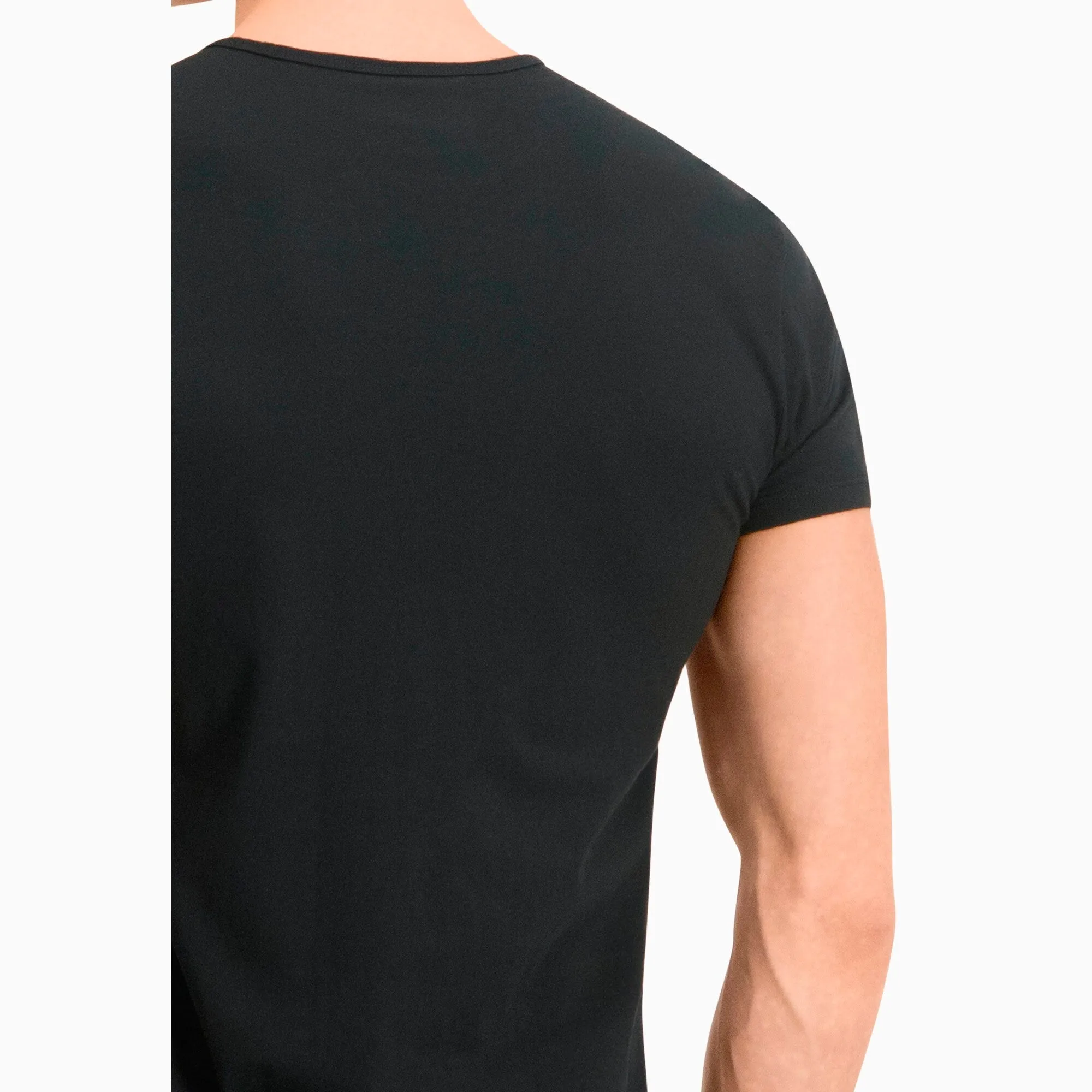2 Pack Everyday Comfort Cotton Stretch Round Neck T-shirts