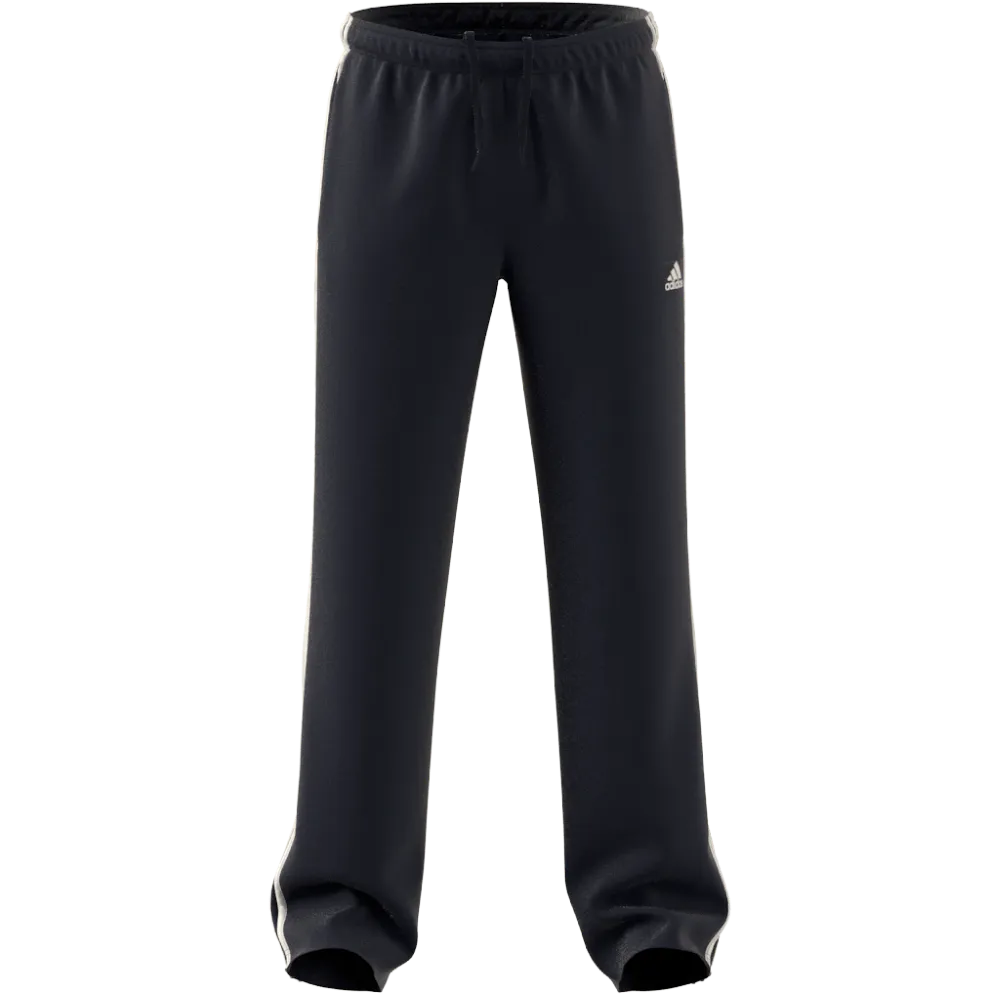 adidas Mens  PrimeGreen Essentials Warm-Up Open Hem 3-Stripes Track Pants