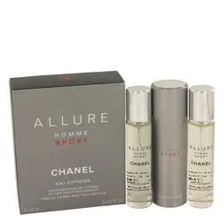 Allure Homme Sport Eau Extreme Mini EDT Concentree Spray   2 Refills By Chanel