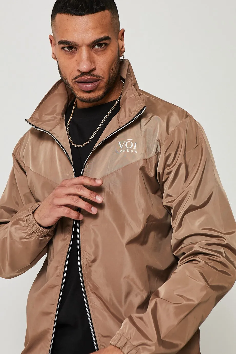 Ashbridge Windbreaker Jacket - Stone