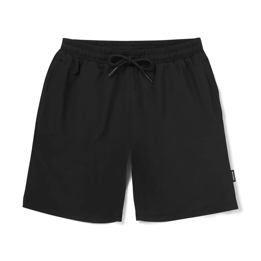 Black Mens Tech Short