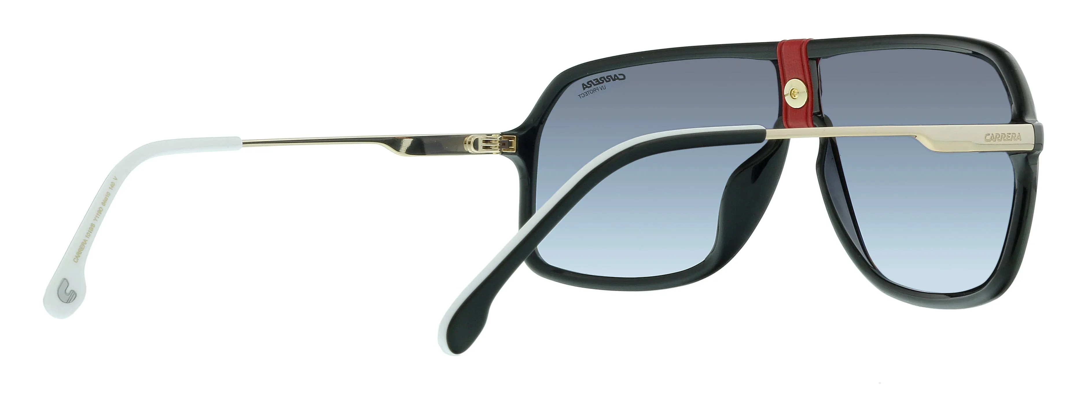 Carrera CA1019S 0Y11 9O Black Red Aviator Sunglasses
