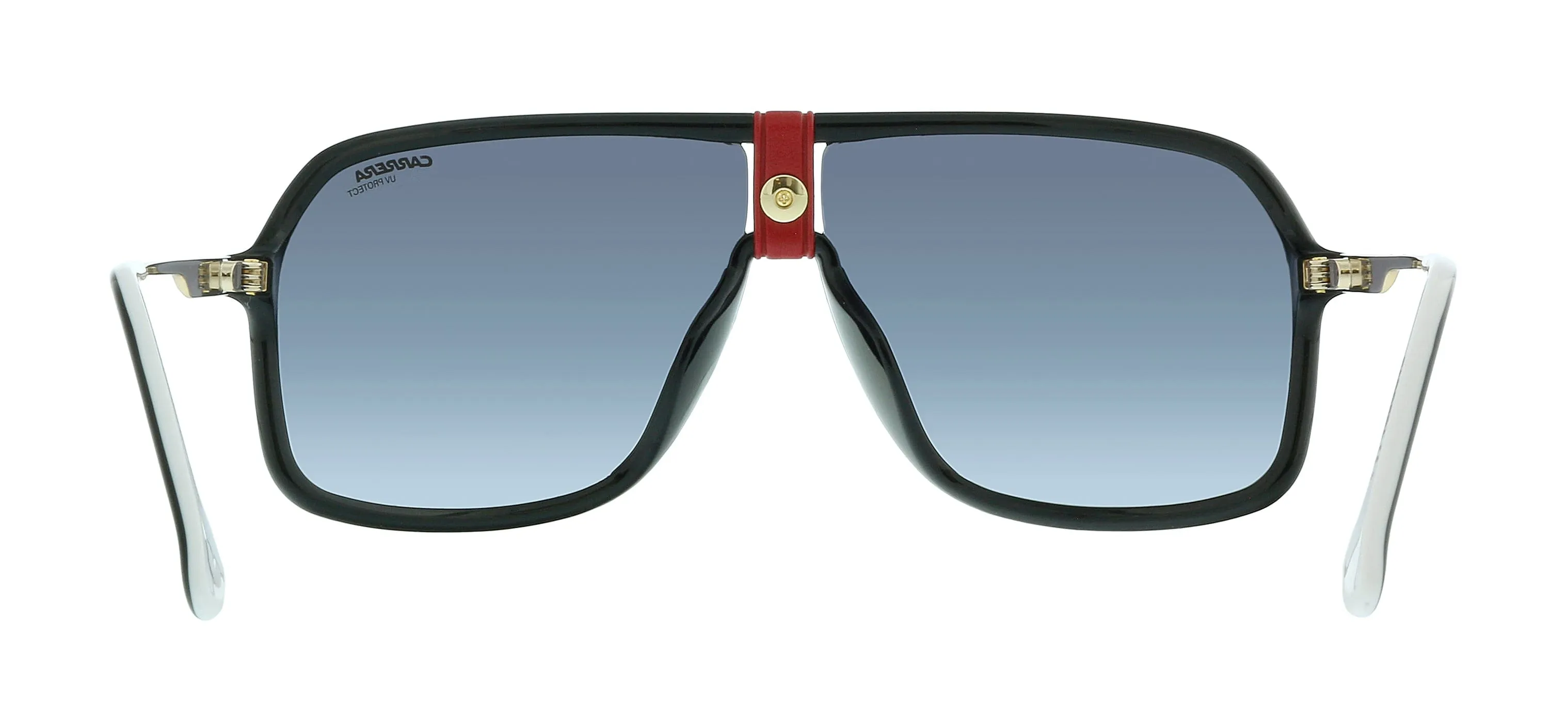 Carrera CA1019S 0Y11 9O Black Red Aviator Sunglasses