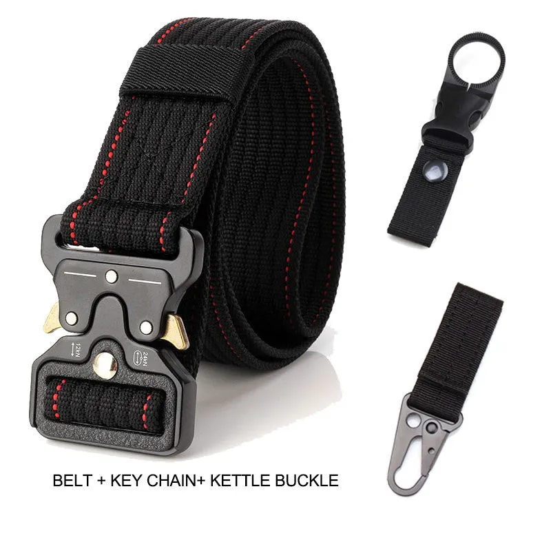 Casual Canvas Belt For Men And Women Military Training Belt