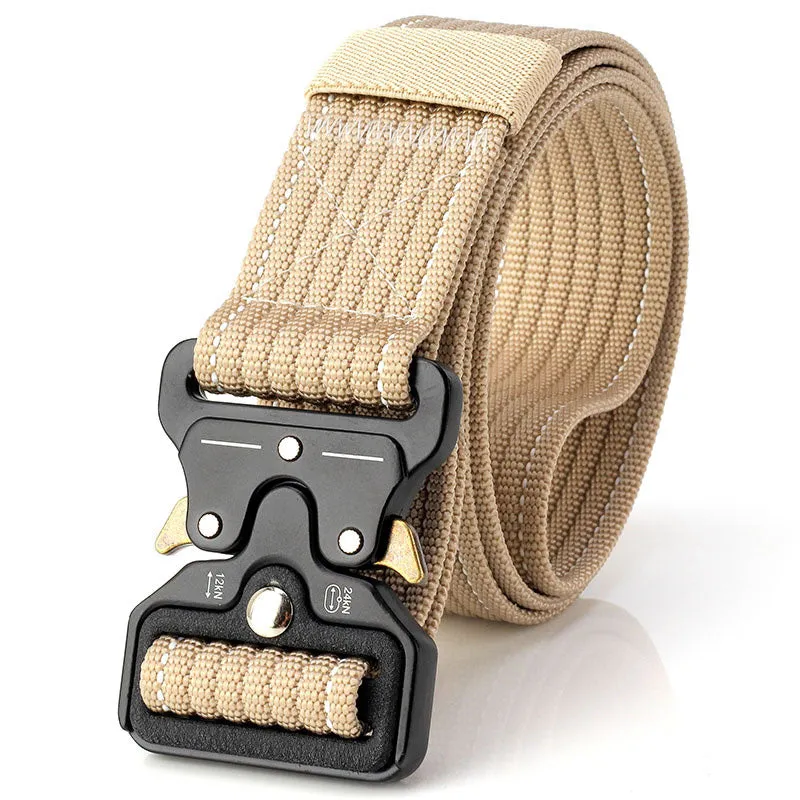 Casual Canvas Belt For Men And Women Military Training Belt