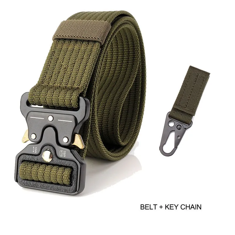 Casual Canvas Belt For Men And Women Military Training Belt
