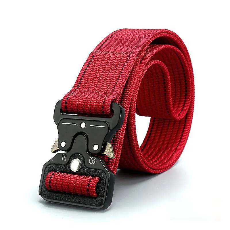 Casual Canvas Belt For Men And Women Military Training Belt