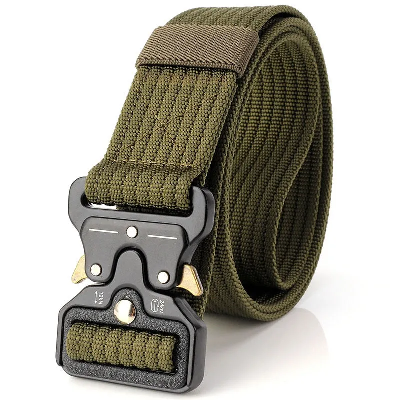 Casual Canvas Belt For Men And Women Military Training Belt