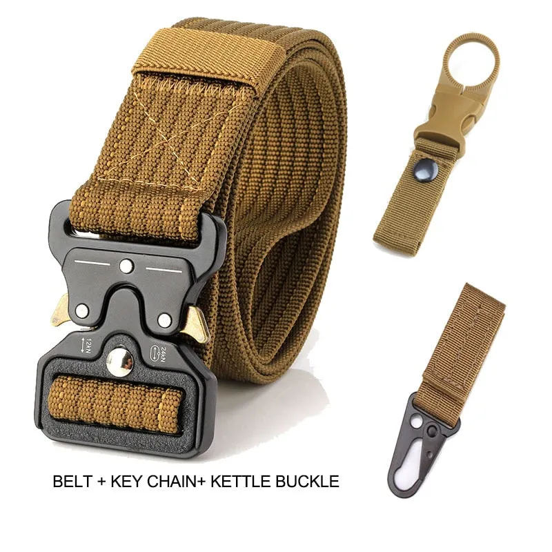 Casual Canvas Belt For Men And Women Military Training Belt