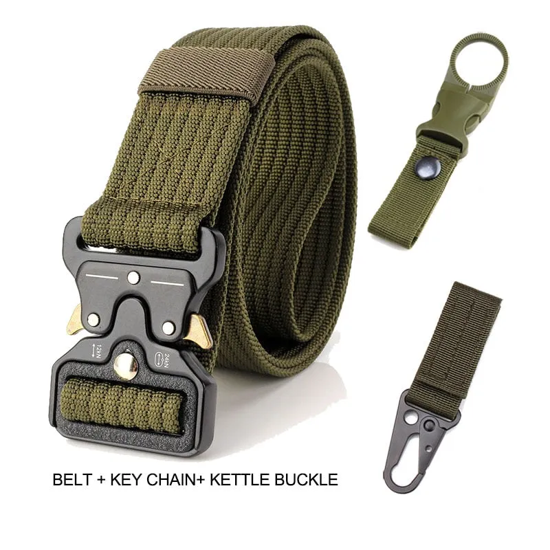 Casual Canvas Belt For Men And Women Military Training Belt