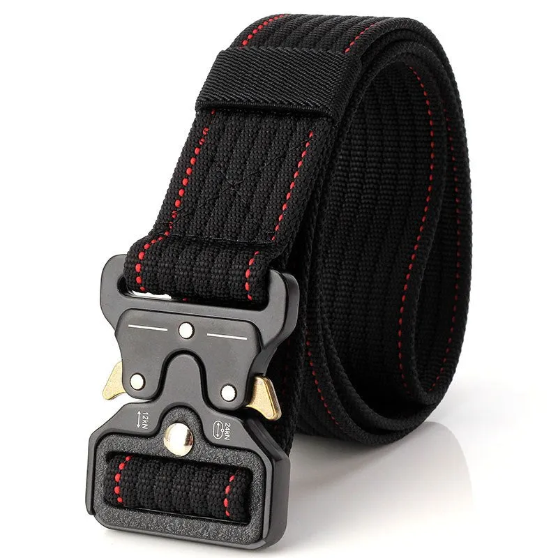 Casual Canvas Belt For Men And Women Military Training Belt