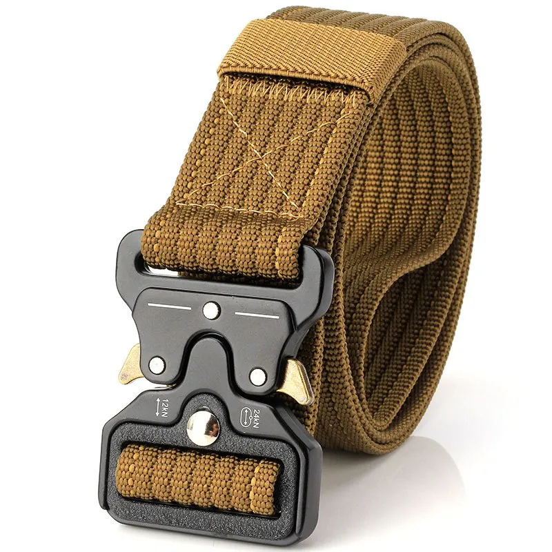 Casual Canvas Belt For Men And Women Military Training Belt