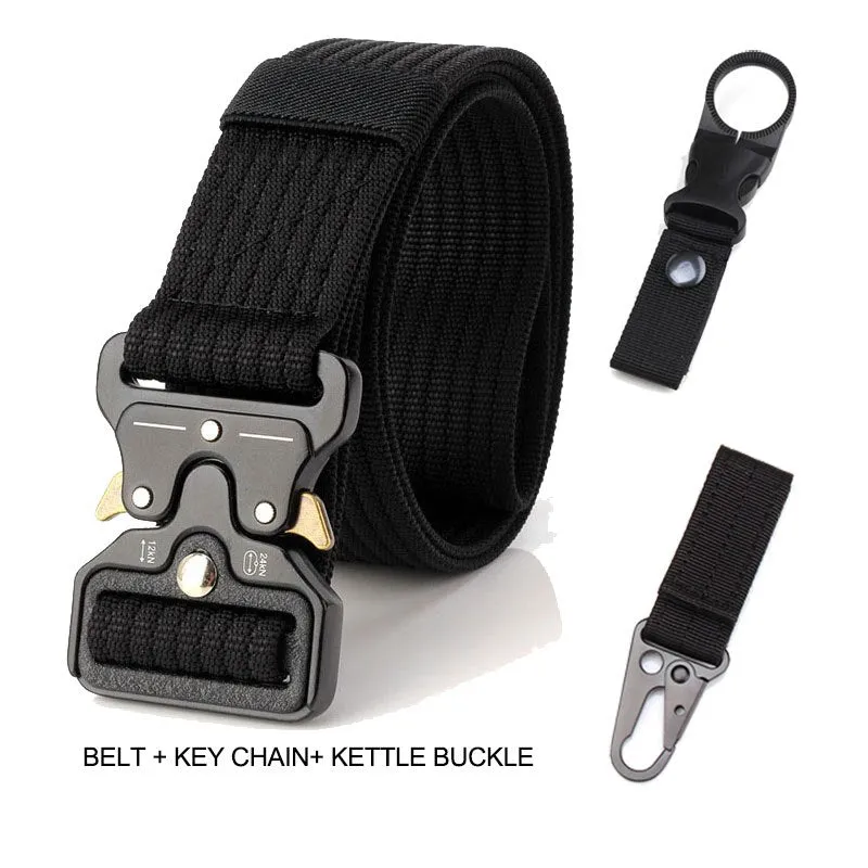 Casual Canvas Belt For Men And Women Military Training Belt