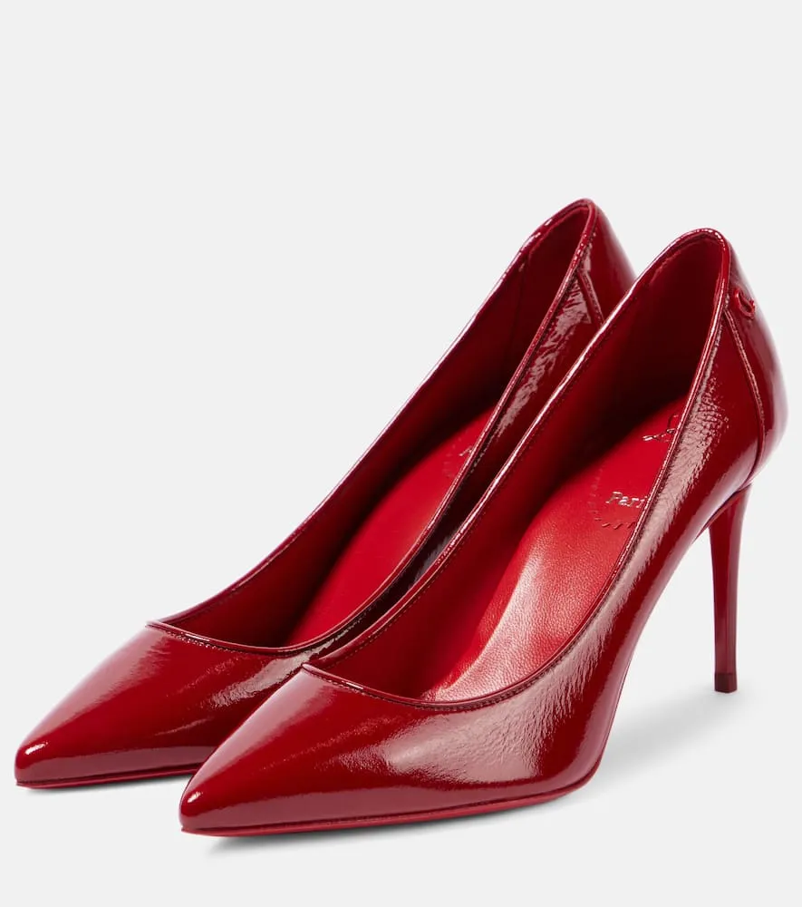Christian Louboutin Sporty Kate 85 patent leather pumps