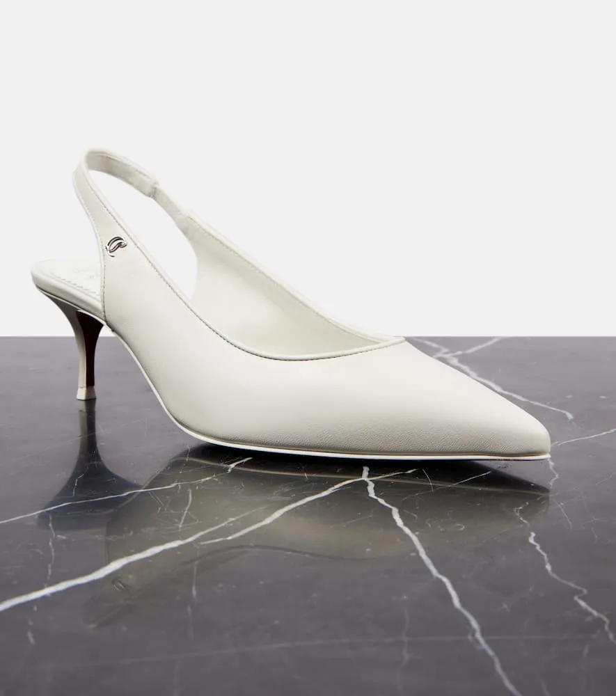Christian Louboutin Sporty Kate Sling 55 leather slingback pumps