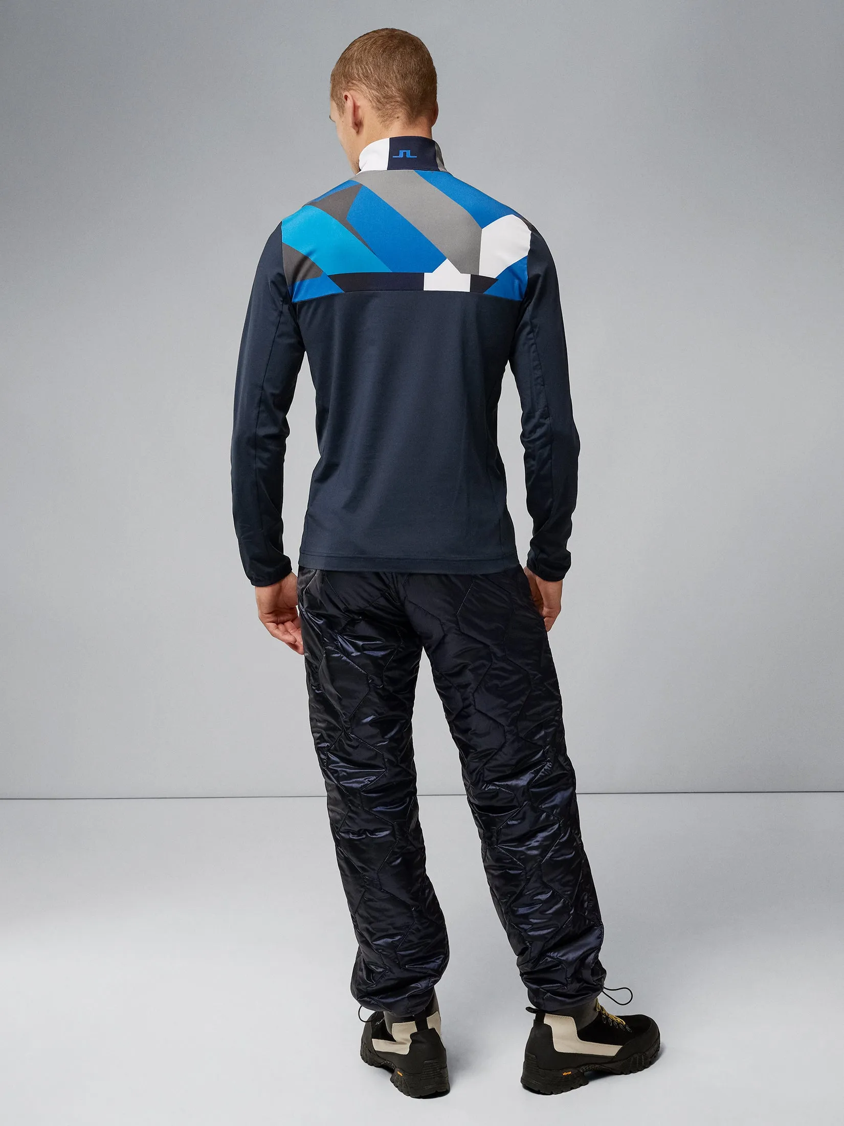 Color Block Mid Layer