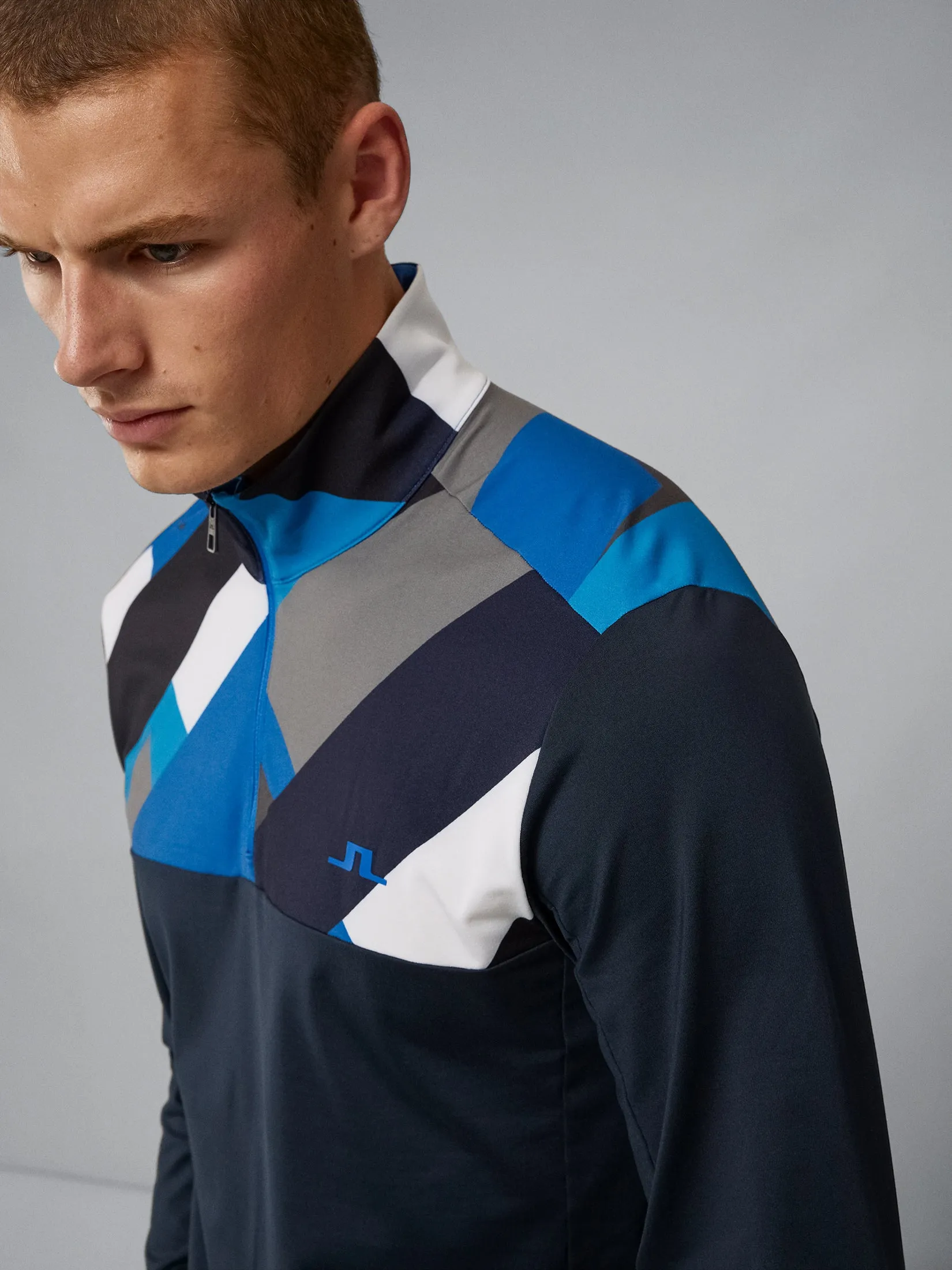 Color Block Mid Layer