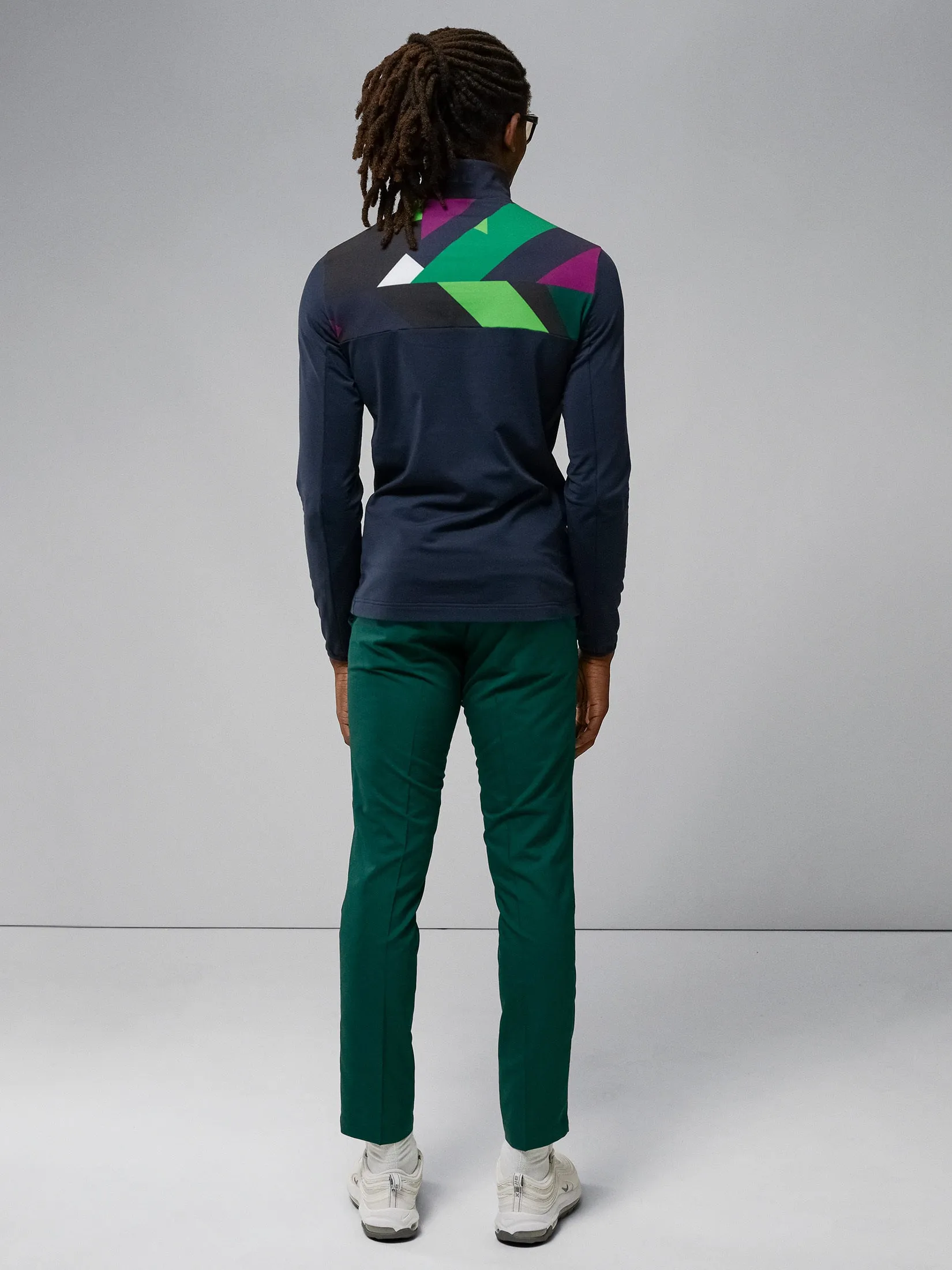 Color Block Mid Layer