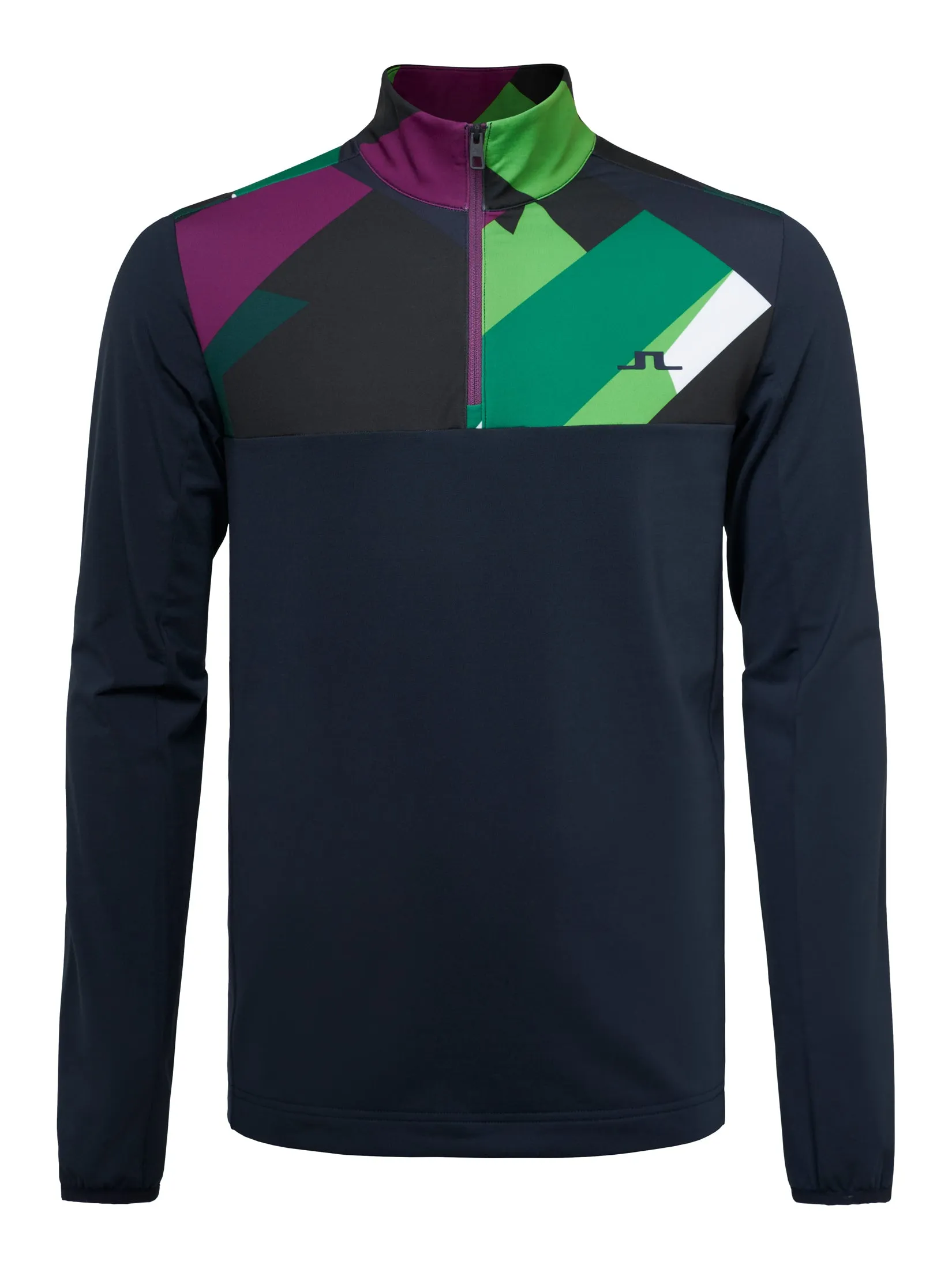 Color Block Mid Layer