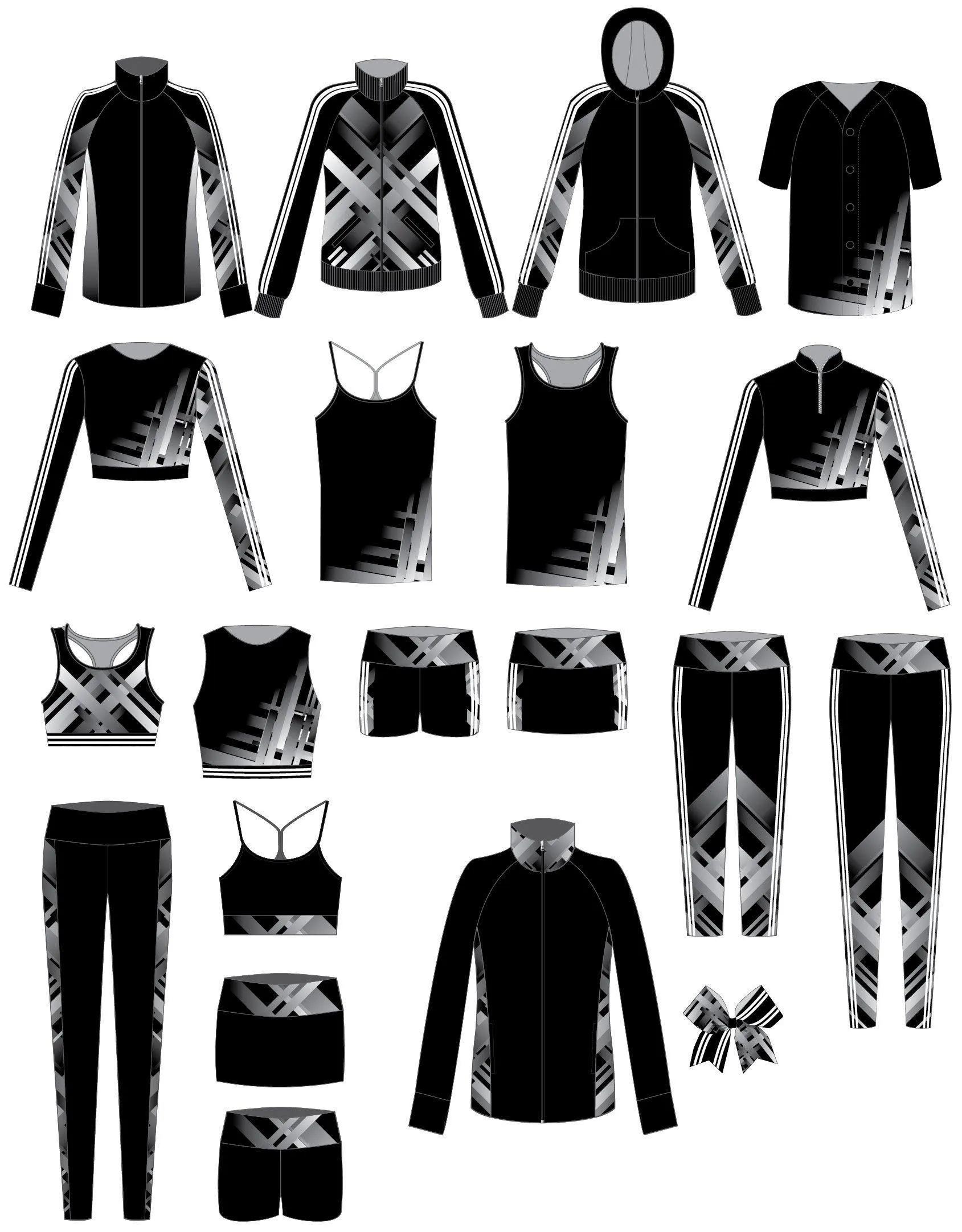 Crossover Long Sleeve Crop