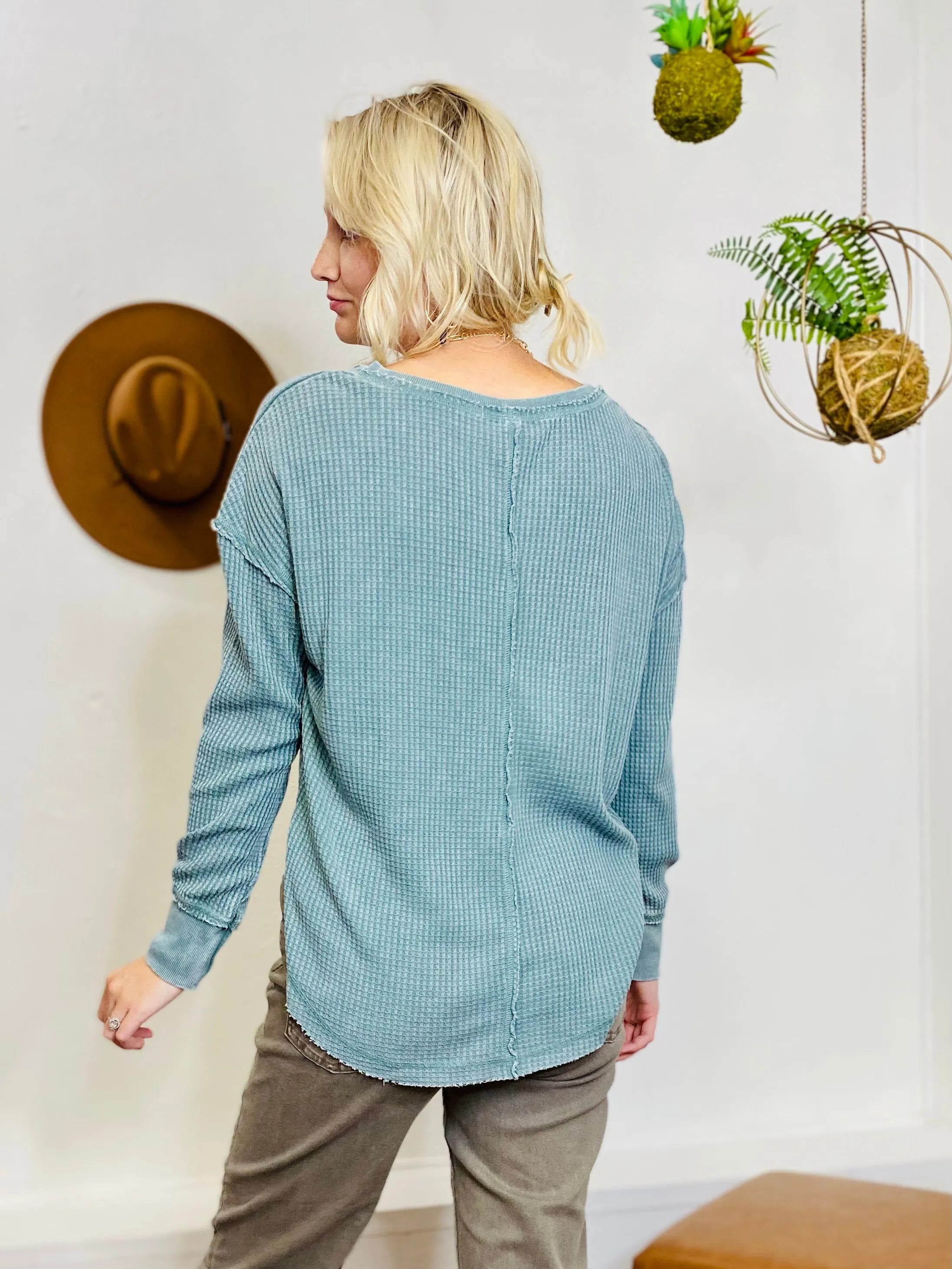 Driftwood Thermal Long Sleeve Top Z SUPPLY