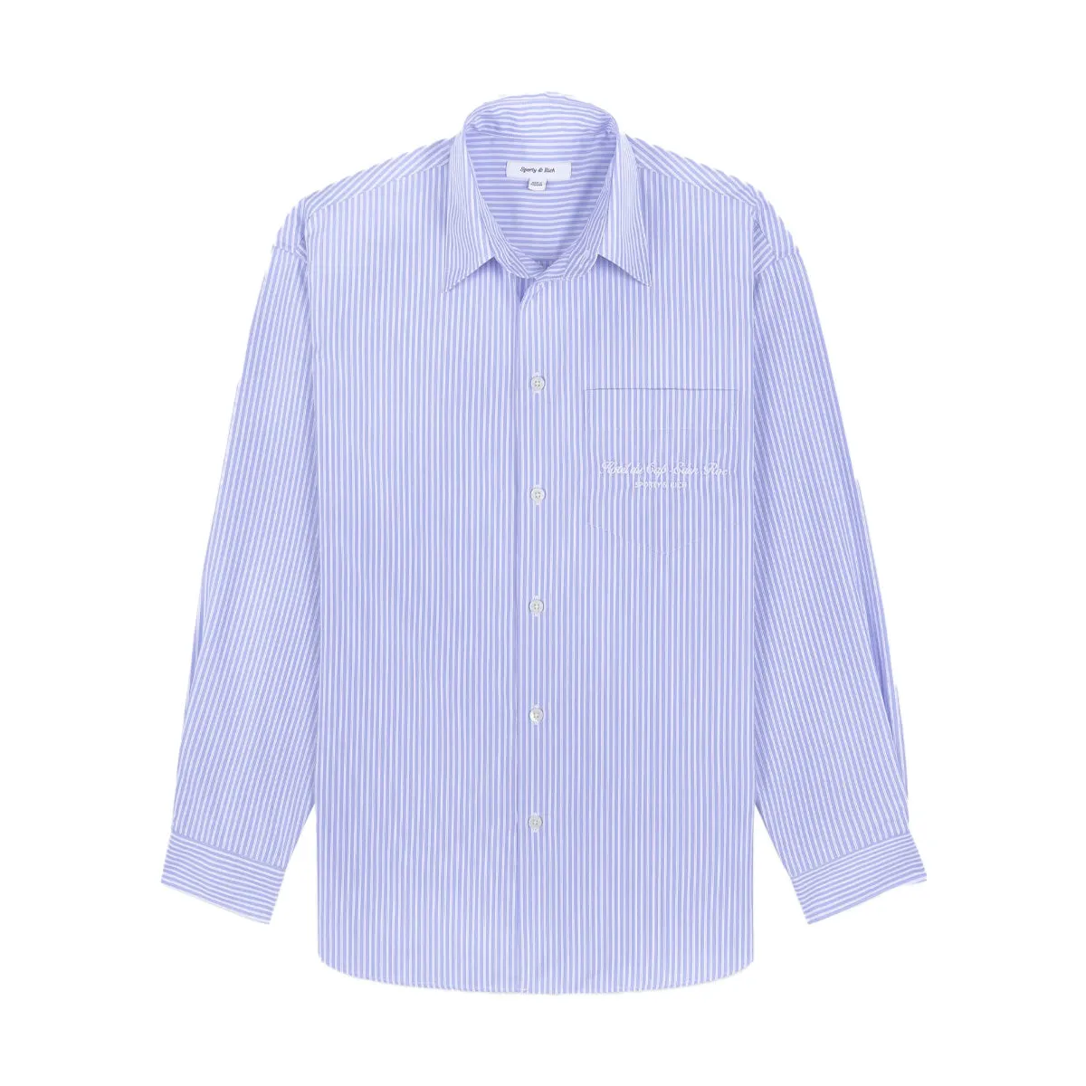   Hotel du Cap Eden-Roc Cursive Oversized Shirt 'Blue White'