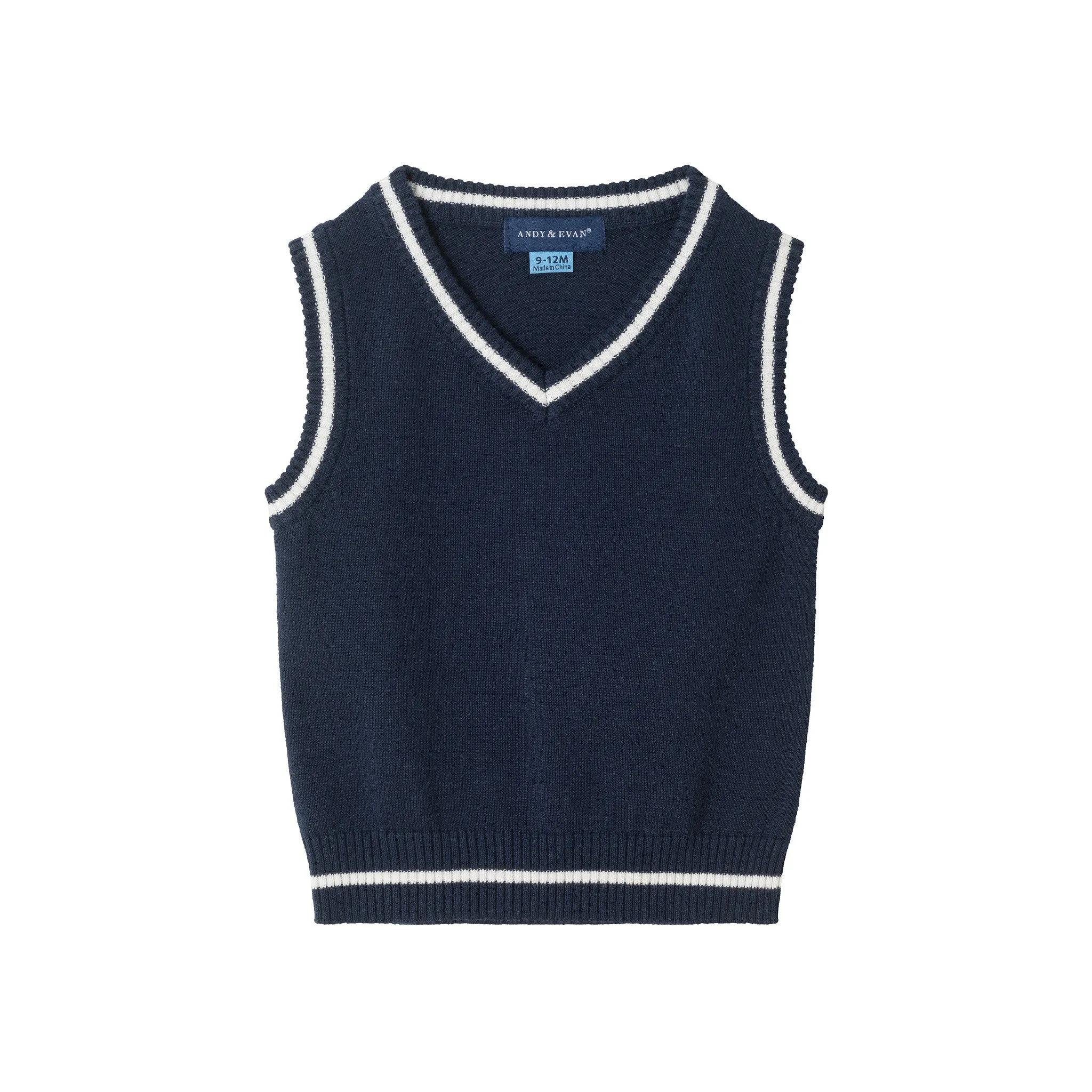 Infant (3-24M) Sweater Vest Set | Navy