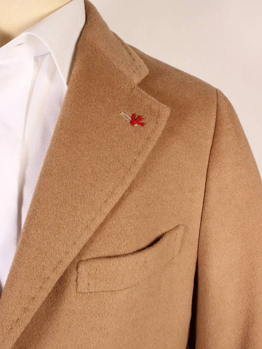 Isaia Ross Baby Camel Topcoat