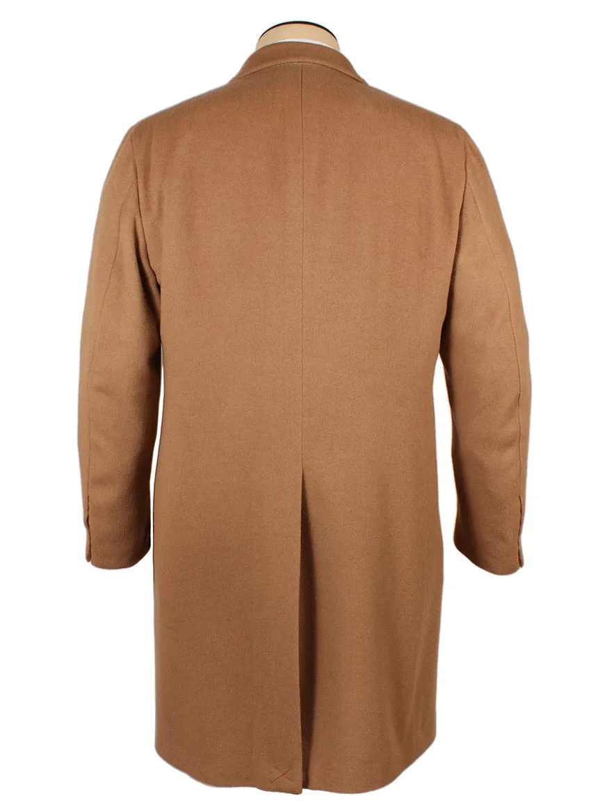 Isaia Ross Baby Camel Topcoat