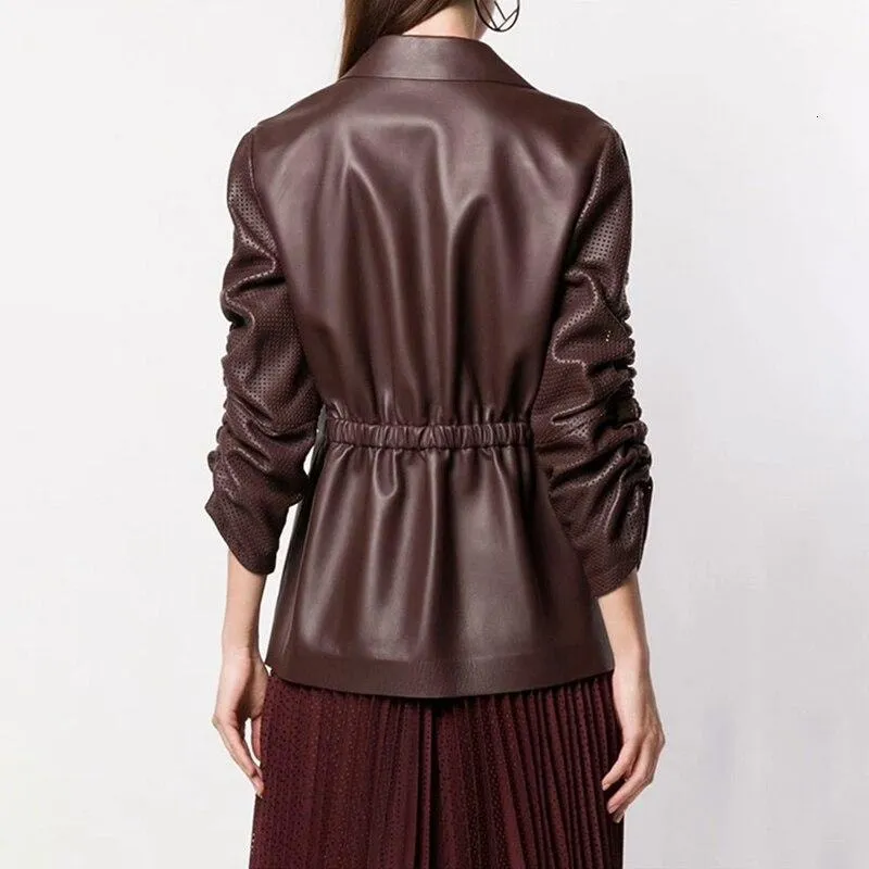 Leather Coat for Women