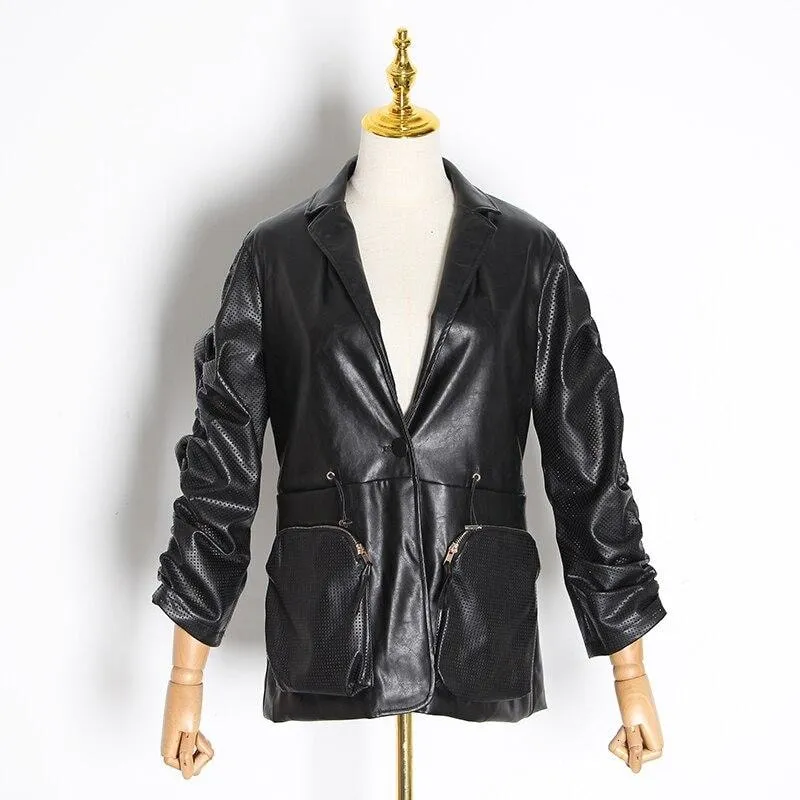 Leather Coat for Women