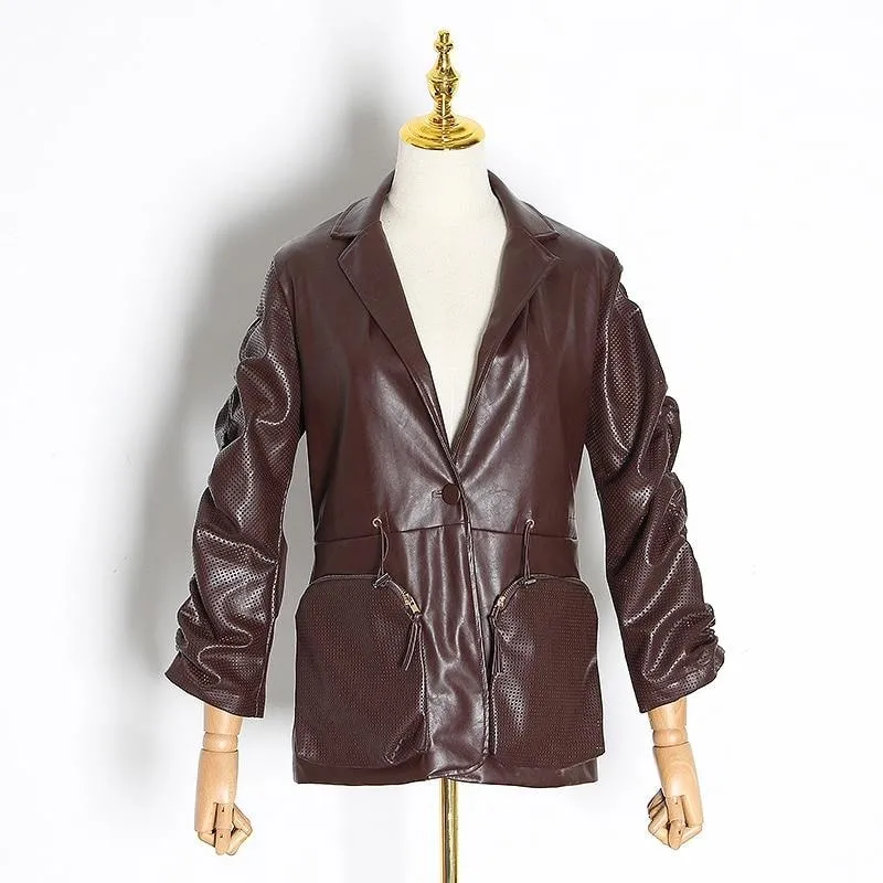 Leather Coat for Women