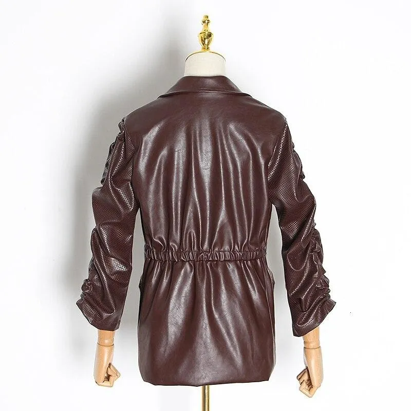 Leather Coat for Women