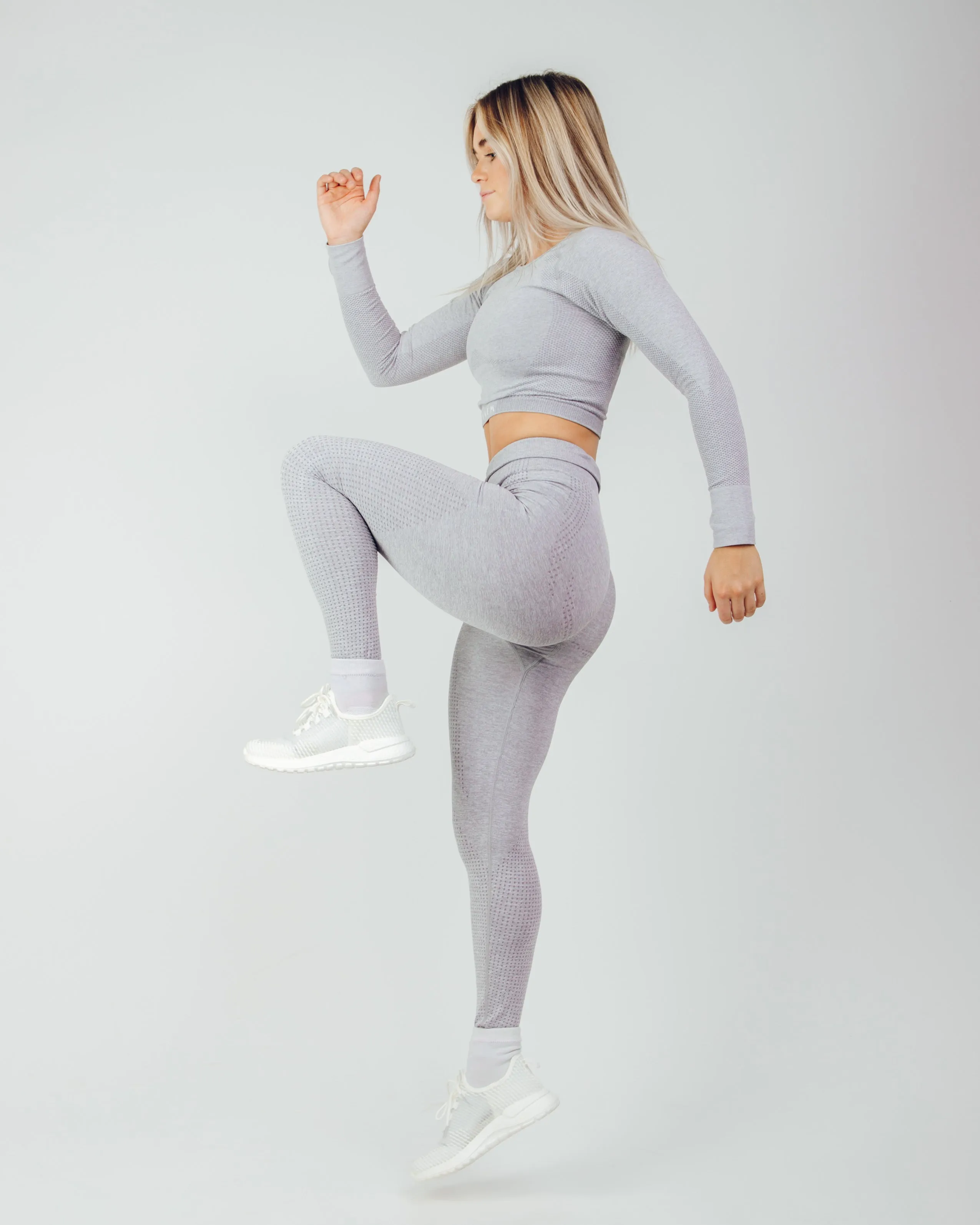 Light Gray Premium Long Sleeve Set