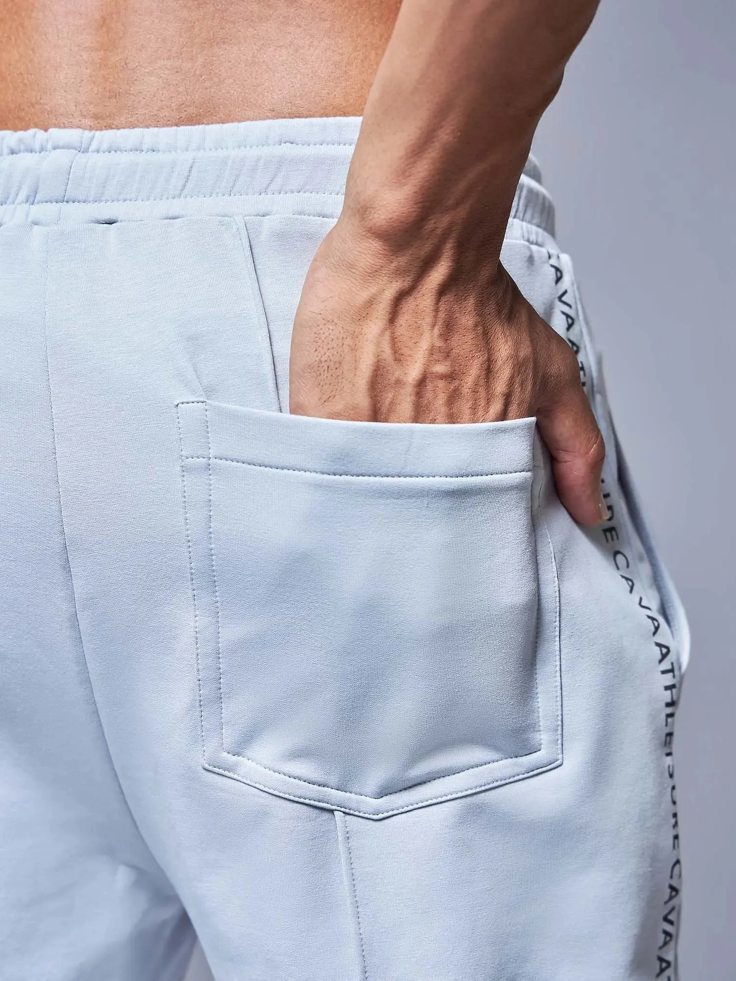 Light Grey Signature Sprint Joggers
