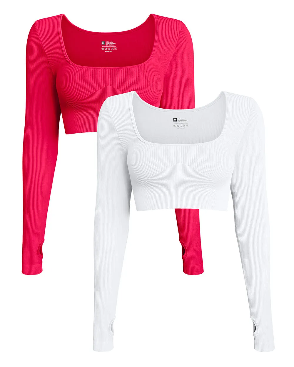 Long Sleeve Crop Tops