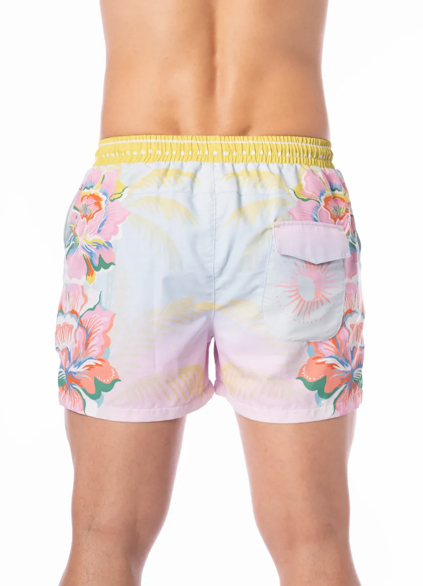 Maaji Mint Sunset Sand Unisex Shorts