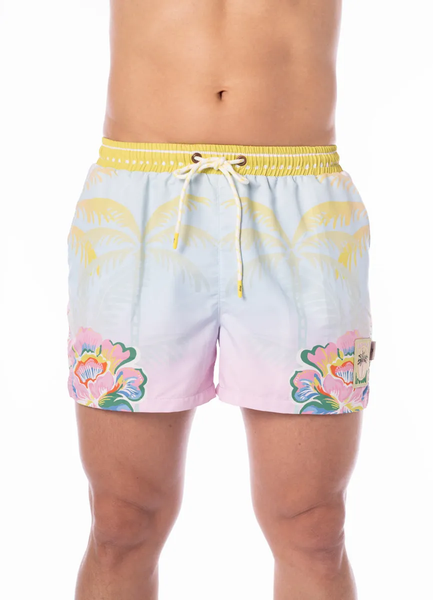 Maaji Mint Sunset Sand Unisex Shorts