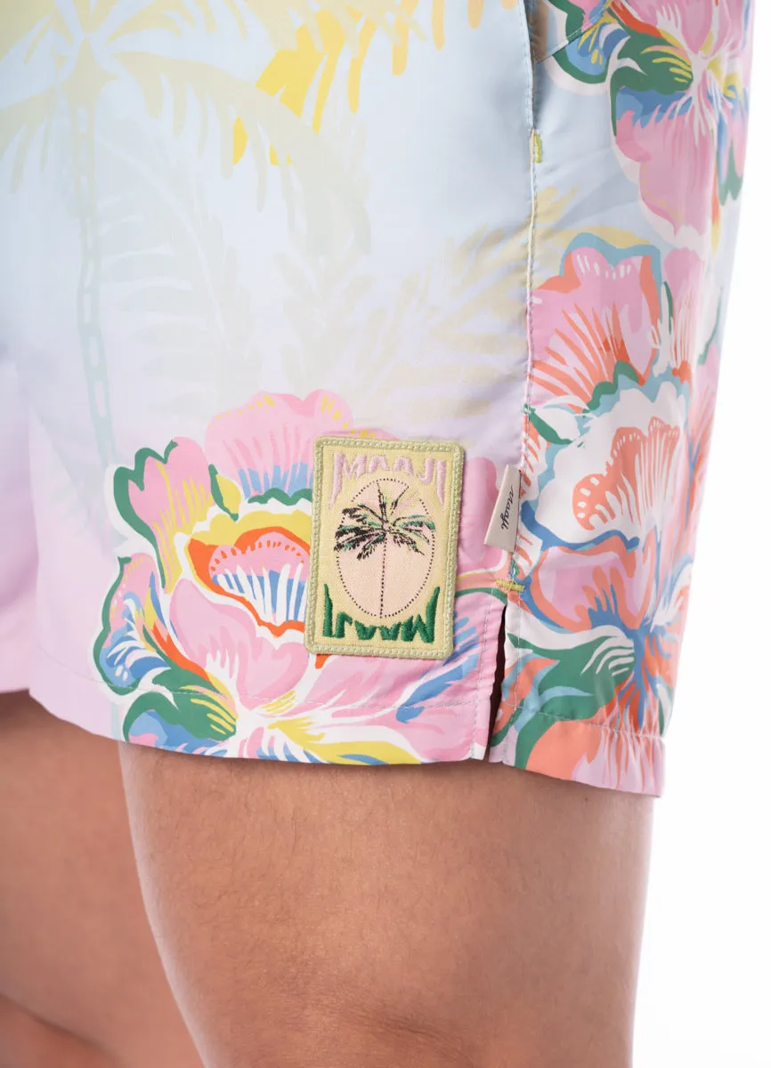 Maaji Mint Sunset Sand Unisex Shorts