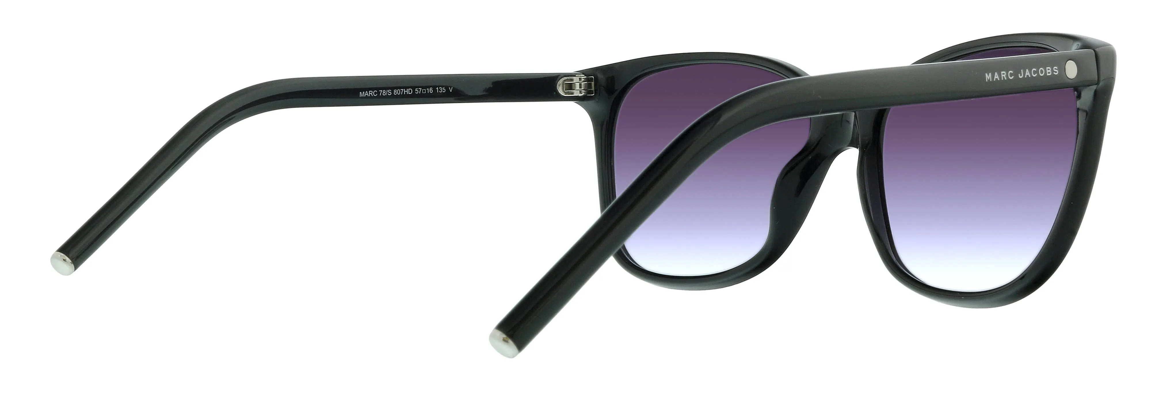 Marc Jacobs MARC 78/S HD 0807 Black Square Sunglasses