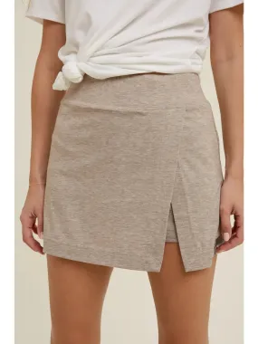 Melange Tennis Skort