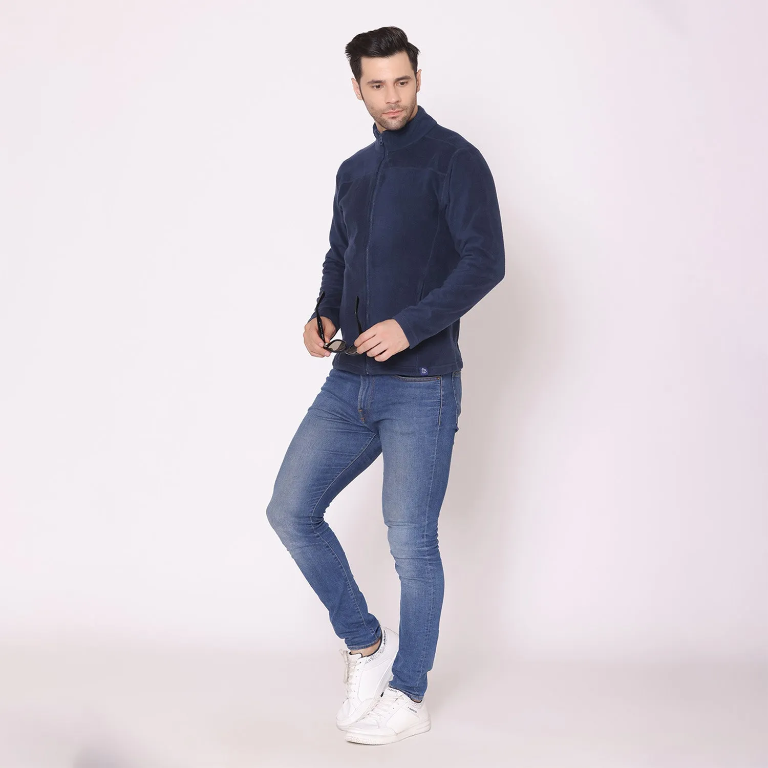 Men's Polar Jacket - Navy
