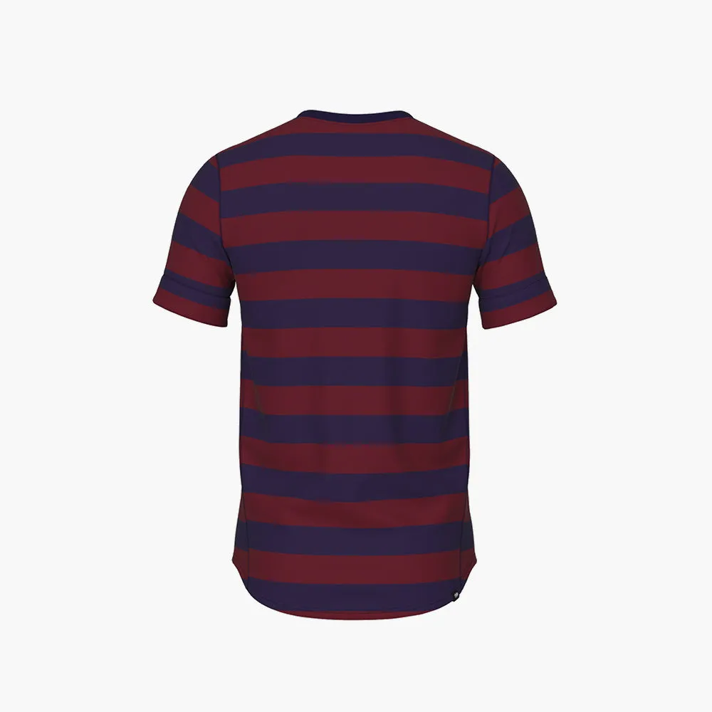 NSBTShirt - Stripe - Malbec Bars