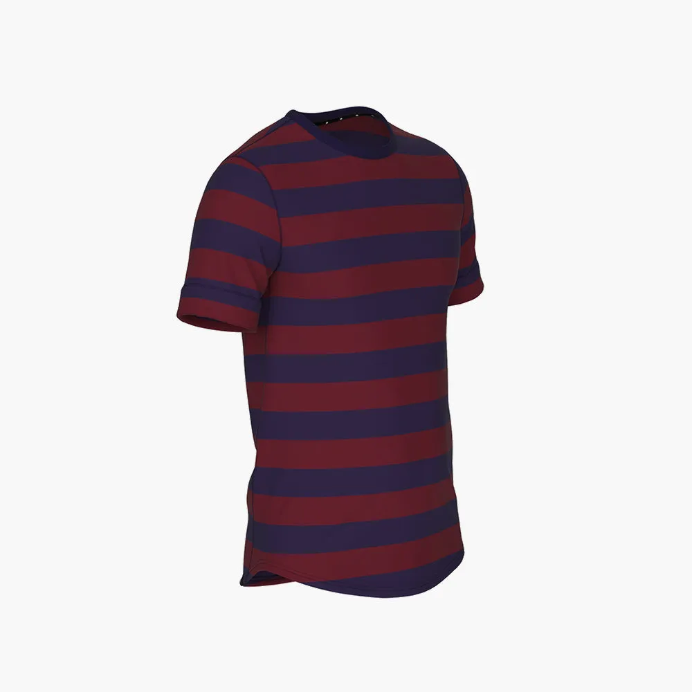 NSBTShirt - Stripe - Malbec Bars