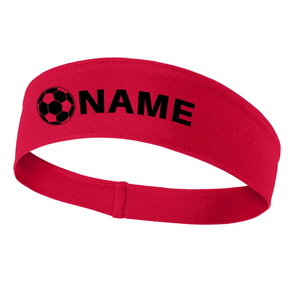 Soccer Printed Moisture Wicking Headbands for Men and Women - Personalization