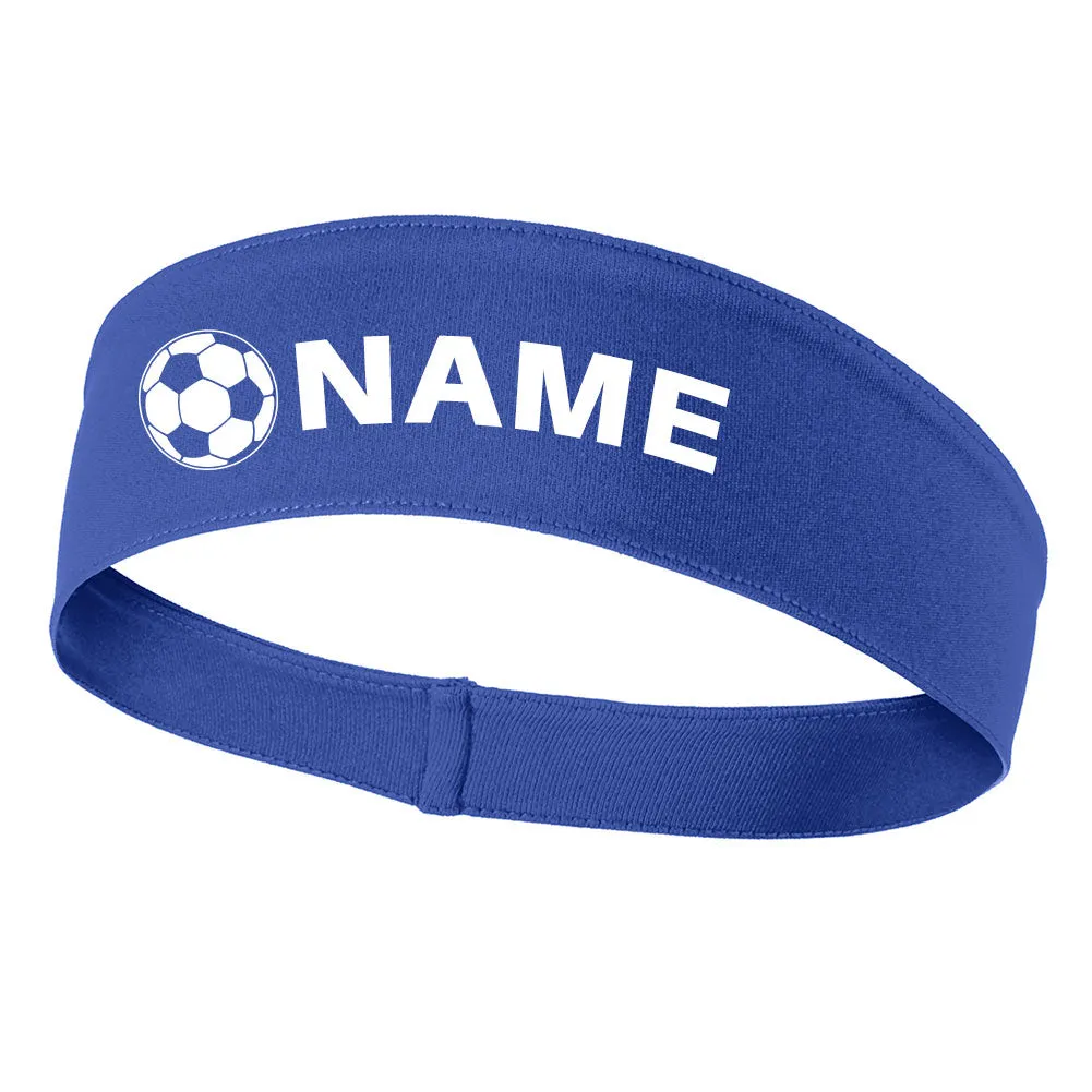 Soccer Printed Moisture Wicking Headbands for Men and Women - Personalization