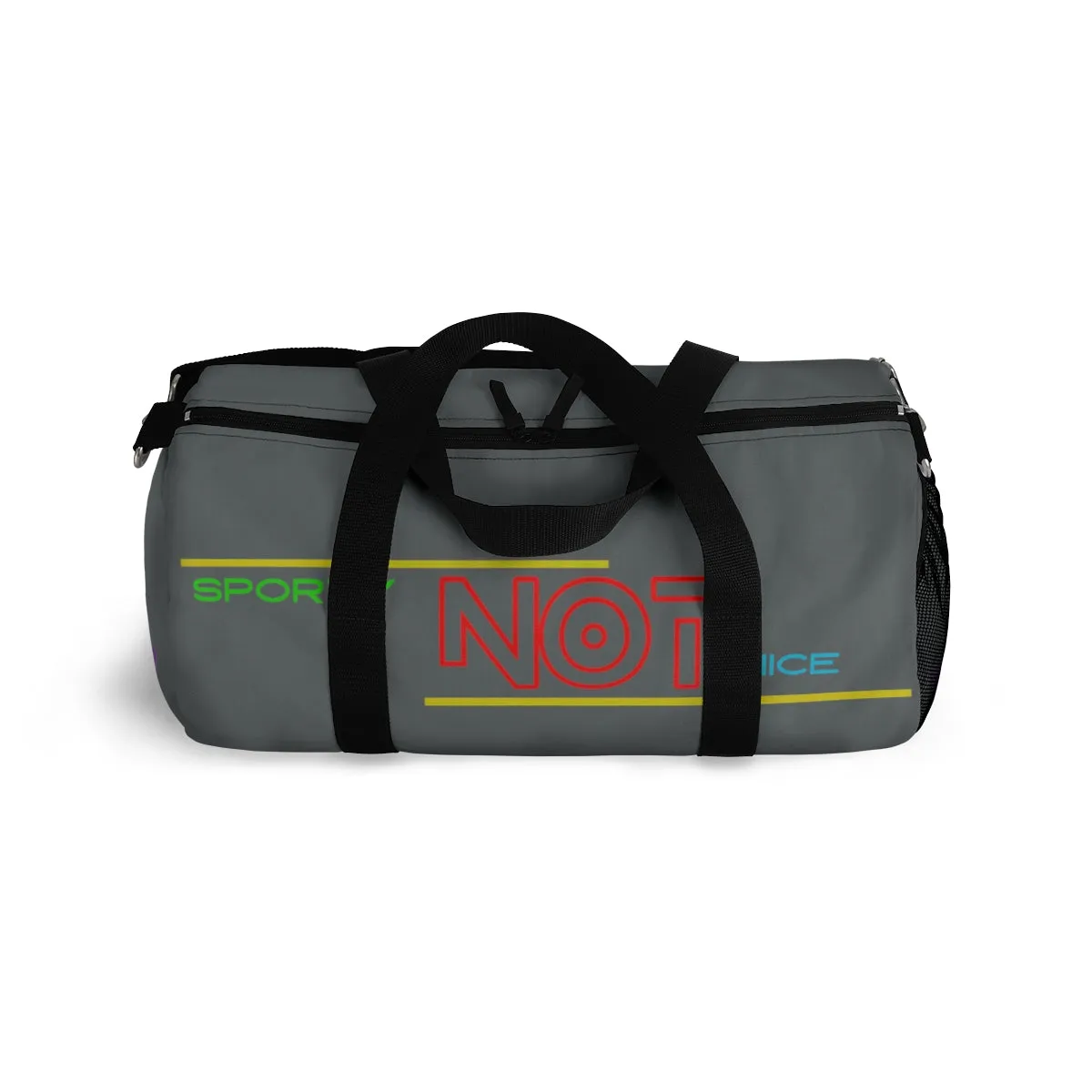 Sports Bag (Sporty Not Nice ) Grey