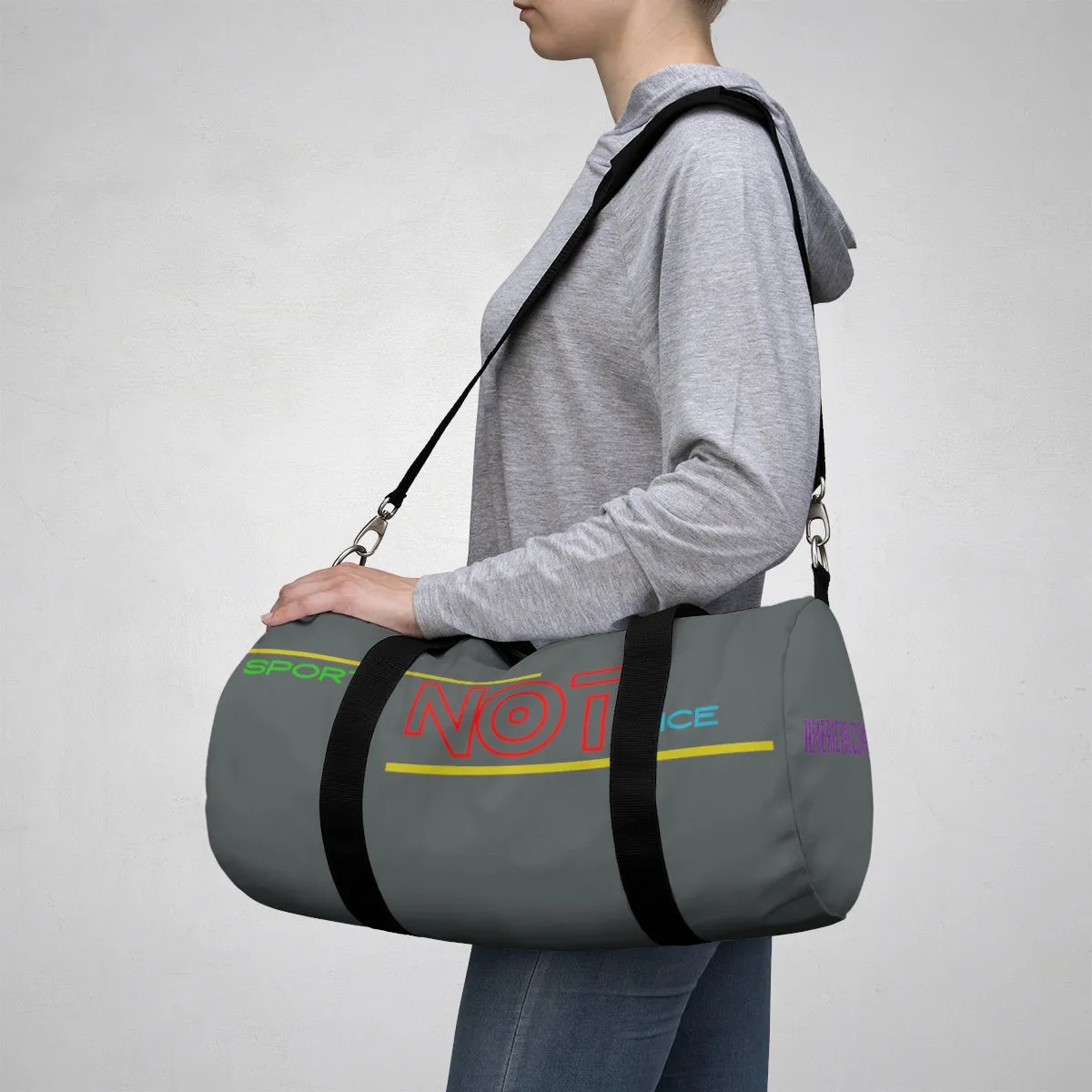 Sports Bag (Sporty Not Nice ) Grey